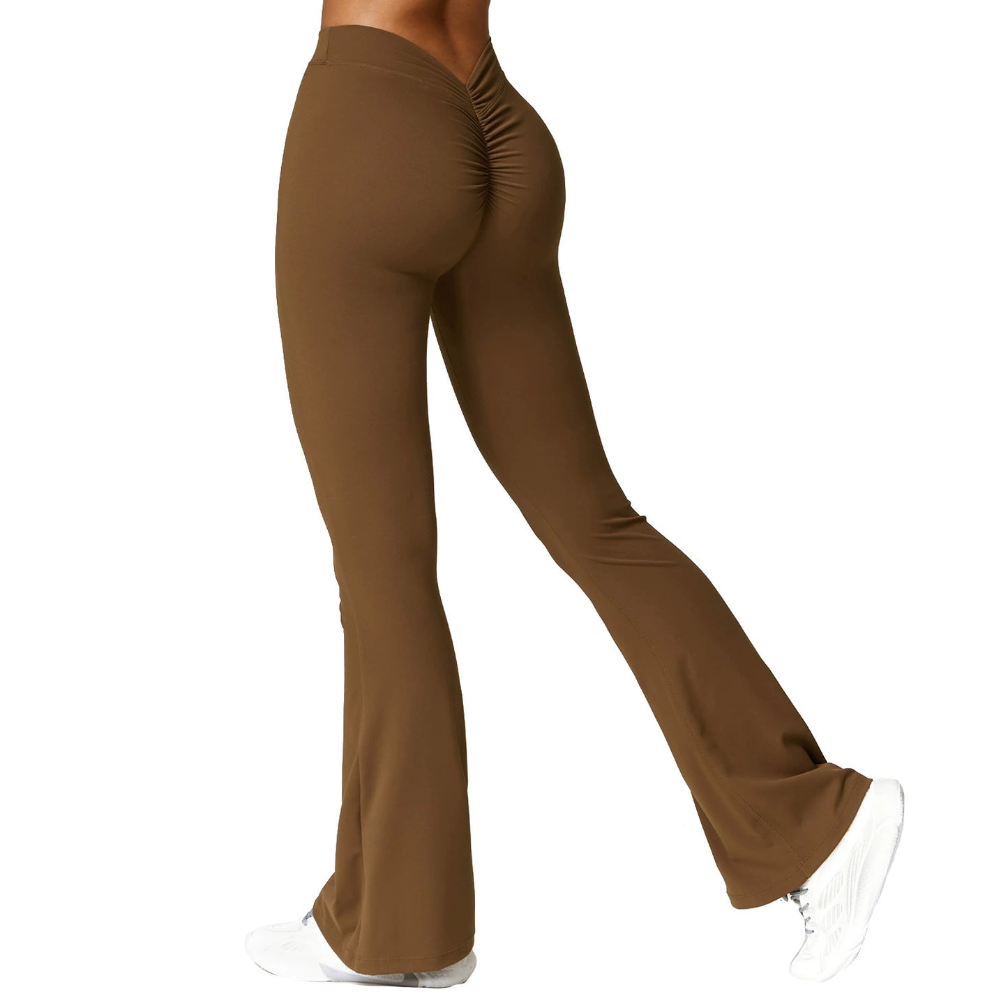2023 Peach Buttock Lifting Yoga Trumpet pants Fitness Sports Wide Leg Bootcut Trousers High Waist Quick-Drying Yoga Pants Women's Trousers