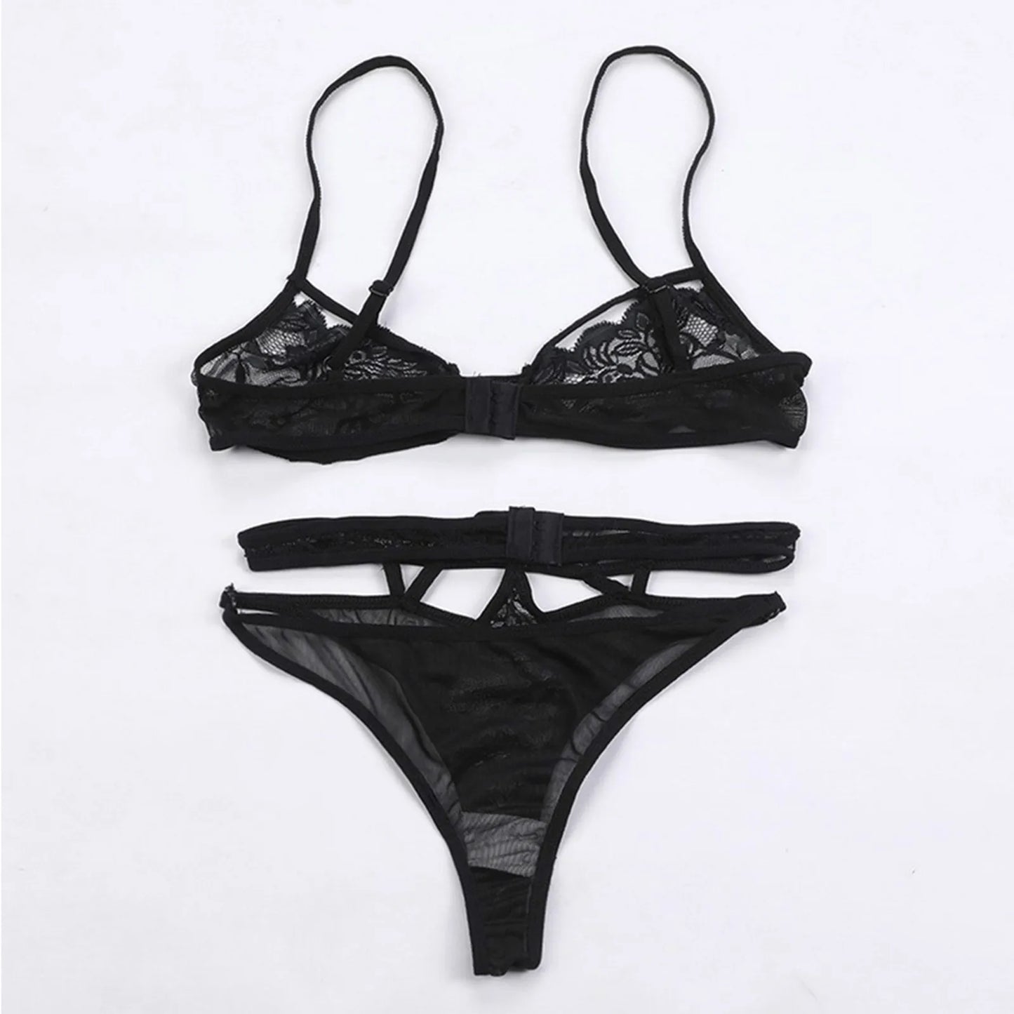 Women Sexy Bikinis Solid Color Push Up Padded Bra Women's High Waist Hollow Out Slim Fit Fashion Breath Hollow Up Swimwear
